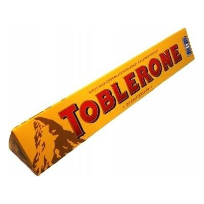 Mondelez Toblerone Švýcarská mléčná čokoláda s medovým nugátem 100 g