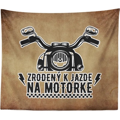 Sablio Deka Zrodený k jazde na motorke: 150x120