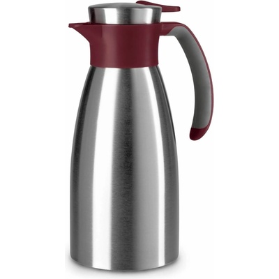Emsa vakuová konvice SOFT GRIP 1 l červená