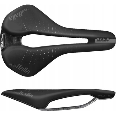 Selle Italia Max Flite Boost Gel TI 316 Superflow Tube O7 L3 čierne