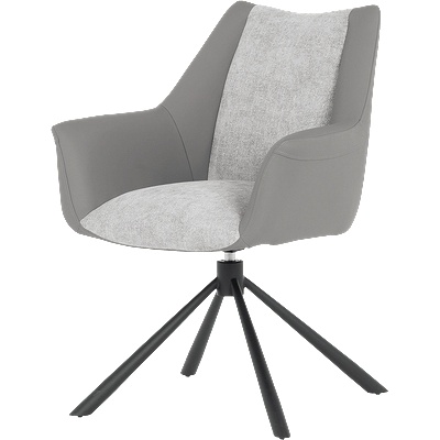 Carmen Трапезен стол tempe - светлосив (3532356)