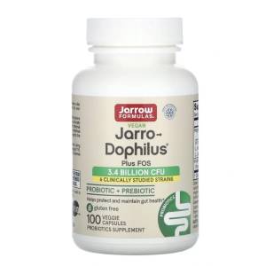 Jarrow Formulas Jarro-Dophilus + FOS, 100 vcaps