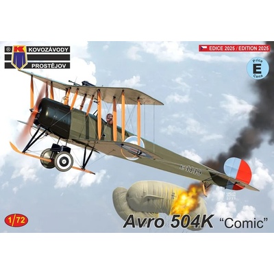 Kovozávody Prostějov Avro 504K Comic 1:72