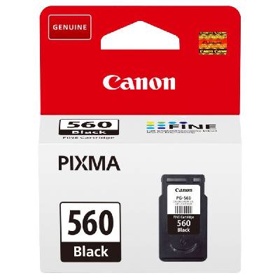 Canon PG-560 černá Inkoustová náplň, originální, pro Canon Pixma TS5350, TS5351, TS5352, TS5353, TS7450, TS7451, 180 stran, černá 3713C001