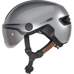 ABUS Каска за велосипед ABUS Hud-Y Bike helmet - Gleam Silver - размер S 51-55 cm (851-1161-1011)