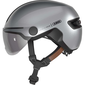 ABUS Каска за велосипед ABUS Hud-Y Bike helmet - Gleam Silver - размер S 51-55 cm (851-1161-1011)