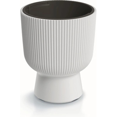Prosperplast Květináč MILLA IV bílý 29,8 cm