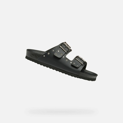 Geox Черни чехли за момичета Geox Adriel Geox | Cheren | Момичешки | 38