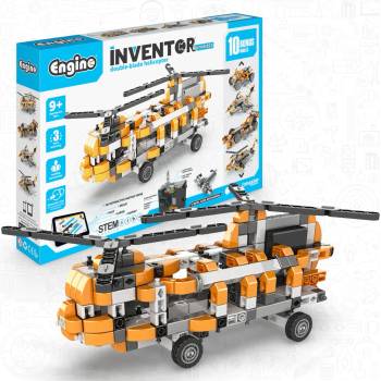 Image 1 of Engino Конструктор Engino Inventor Motorized - Хеликоптер, 10 в 1 (6704010015)