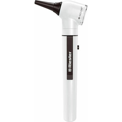 Riester e-scope® Optický otoskop s inovatívnym 3,7V (5500 K) LED svetlom, v púzdre, biely