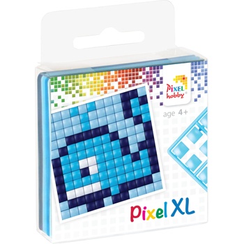 Image 1 of Pixelhobby Мозайка с пиксели XL, Pixelhobby, Fun Pack - Кит (27009-Whale)