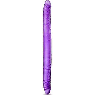 Blush Novelties B Yours 16 Inch Double Dildo Purple
