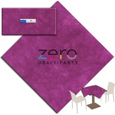 AIRLAID Ubrus 100x100cm 5 ks=0,20 bal. tm. fialová