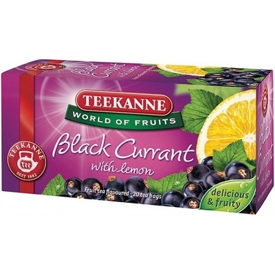 Teekanne WOF čierne ríbezle s citrónom 50 g