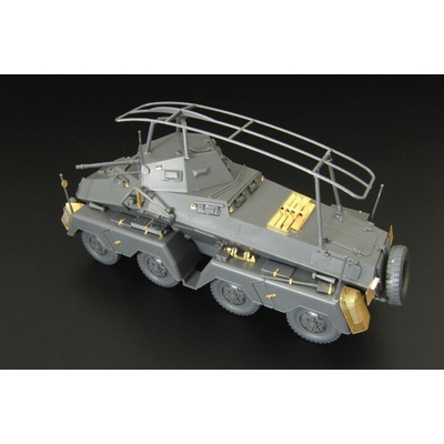 Tamiya Hauler Sd Kfz 232 Ger Armored Car-basic Tamiya PE parts set for kit 1:48