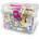 Meliconi Meli Minis Pastel Travel Box Building Blocks 2500 pieces 50317