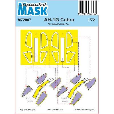 Special Hobby M72007 AH-1G Cobra Mask 1:72