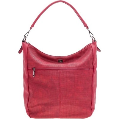 Bernardo Bossi Perfektná dámska taška cez rameno 38x10x36 cm červená