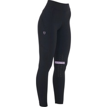 Equestro Legíny jezdecké Kao Light s gripem dámské black lilla