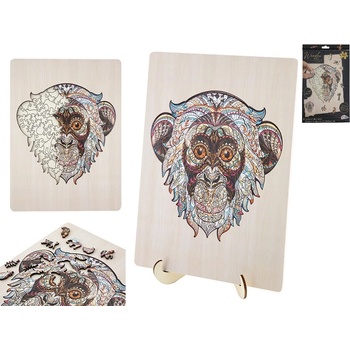 GRAFIX Obrysové Opice 133 dielov