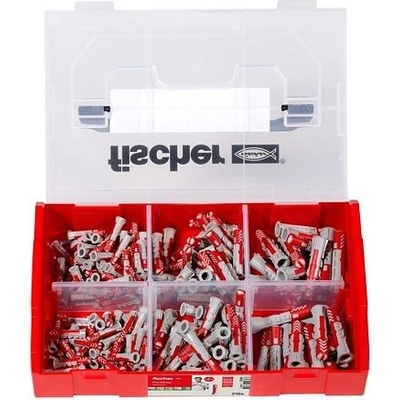 FISCHER DUOPOWER FixTainer sada hmoždinek 6,8,10mm, 210ks, 536161 – Sleviste.cz