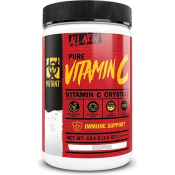 MUTANT Pure Vitamin C Crystals, 454 Grams