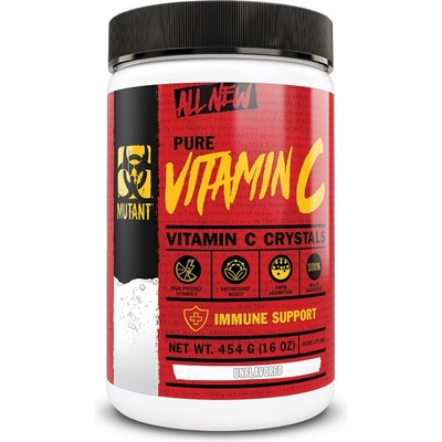 MUTANT Pure Vitamin C Crystals, 454 Grams