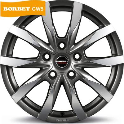 Borbet CW5 7,5x18 5x108 ET45 mistral anthracite gloss