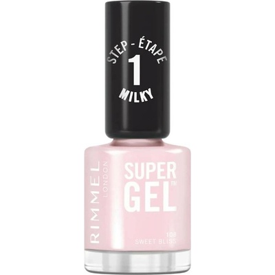 Rimmel Gelový lak na nehty Super Gel (Nail Polish) 12 ml 108 Sweet Bliss