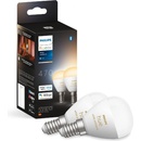 Philips SADA 2x LED Stmívatelná žárovka Hue WHITE AMBIANCE P45 E14/5,1W/230V P5748
