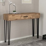 TopMebel Конзола Rochel TopMebel от меламин в цвят атлантически бор 120x35x89, 8cm