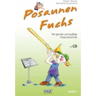 Posaunen Fuchs Band 1 mit QR-Code | Stefan Dünser, Bernhard Kurzemann, Helmut Hage