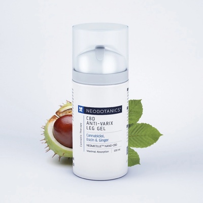 Neobotanics CBD ANTI VARIX LEG GEL úleva při pocitu těžkých nohou 100 ml
