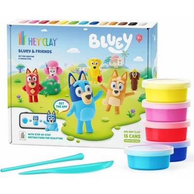 TM Toys Hey Clay Bluey a přátelé – Zbozi.Blesk.cz
