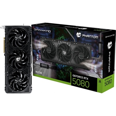 Gainward GeForce RTX 5080 Phantom 16GB GDDR7 NE75080019T2-GB2030P