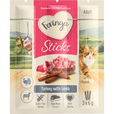 Feringa Sticks moriak & jahňacie 9 x 6 g
