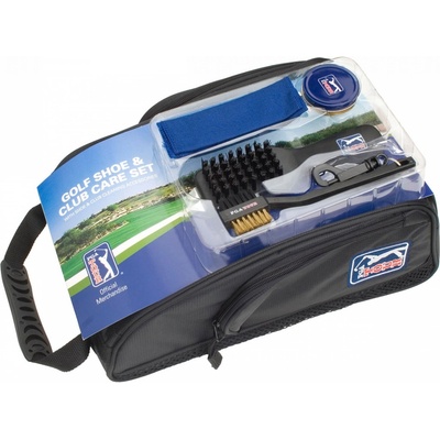 PGA TOUR čistící sada Golf Shoe Bag and Club Cleaning Accessories – Zboží Mobilmania