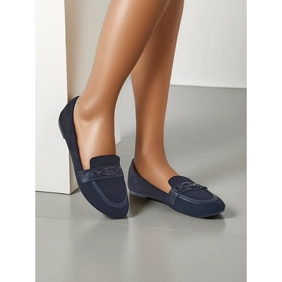 Resti Women's eco suede moccasins Zammei modrá