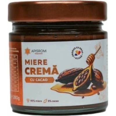 Apisrom Apisróm Med krémový s kakaom 280 g
