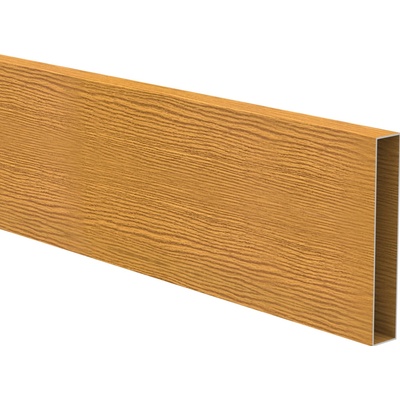 Hliníková plotová výplň 20 x 120 x 1,4 - 6,0 m - drevo dekor SVETLÝ DUB W02