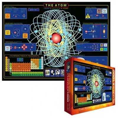 EUROGRAPHICS - Puzzle Atóm - 1 000 piese