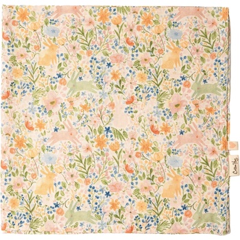 Cotton Hug Бебешка памучна пелена Cotton Hug - Зайче, 120 х 120 cm (CH083)