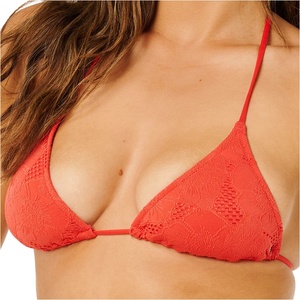 Rip Curl Дамско бикини горнище Rip Curl Women's Oasis Sliding Tri Bikini top - Red (150-5977-0214)