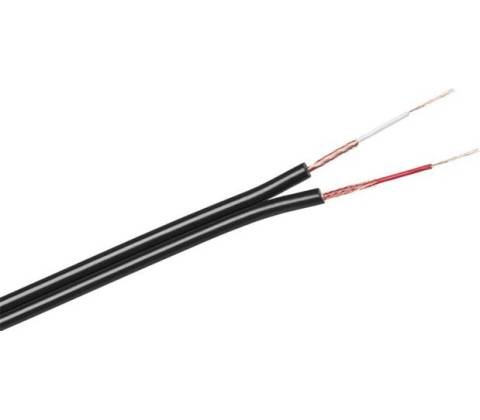 Cabletech 2x4mm cierny