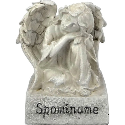 Náhrobný kameň anjel Spomíname 11,5cm
