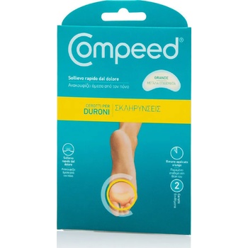 COMPEED Пластири за мазоли и втърдявания голям размер , 2 бр , Compeed Callus Large 2 Items