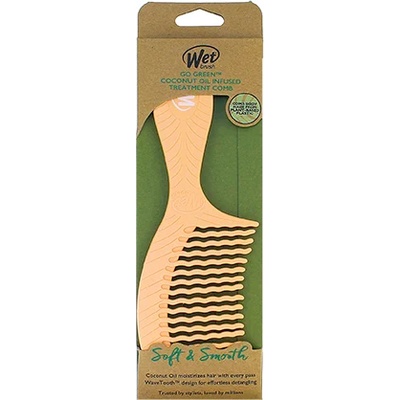 Wet Brush Go Green Treatment Comb Гребен Coconut