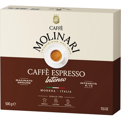 CAFFÉ MOLINARI Espresso Intenso mletá 2 x 250 g