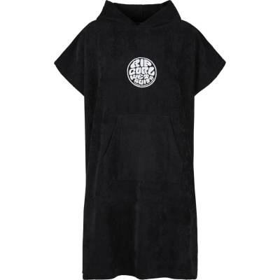 Rip Curl Мъжко пончо за сърф Rip curl Logo Hooded Towel Surf poncho - Black - размер One Size (050-1670-0111)