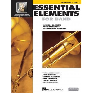 Essential Elements Trombone Book 1, French Edition | Hal Leonard Publishing Corporation (2017)